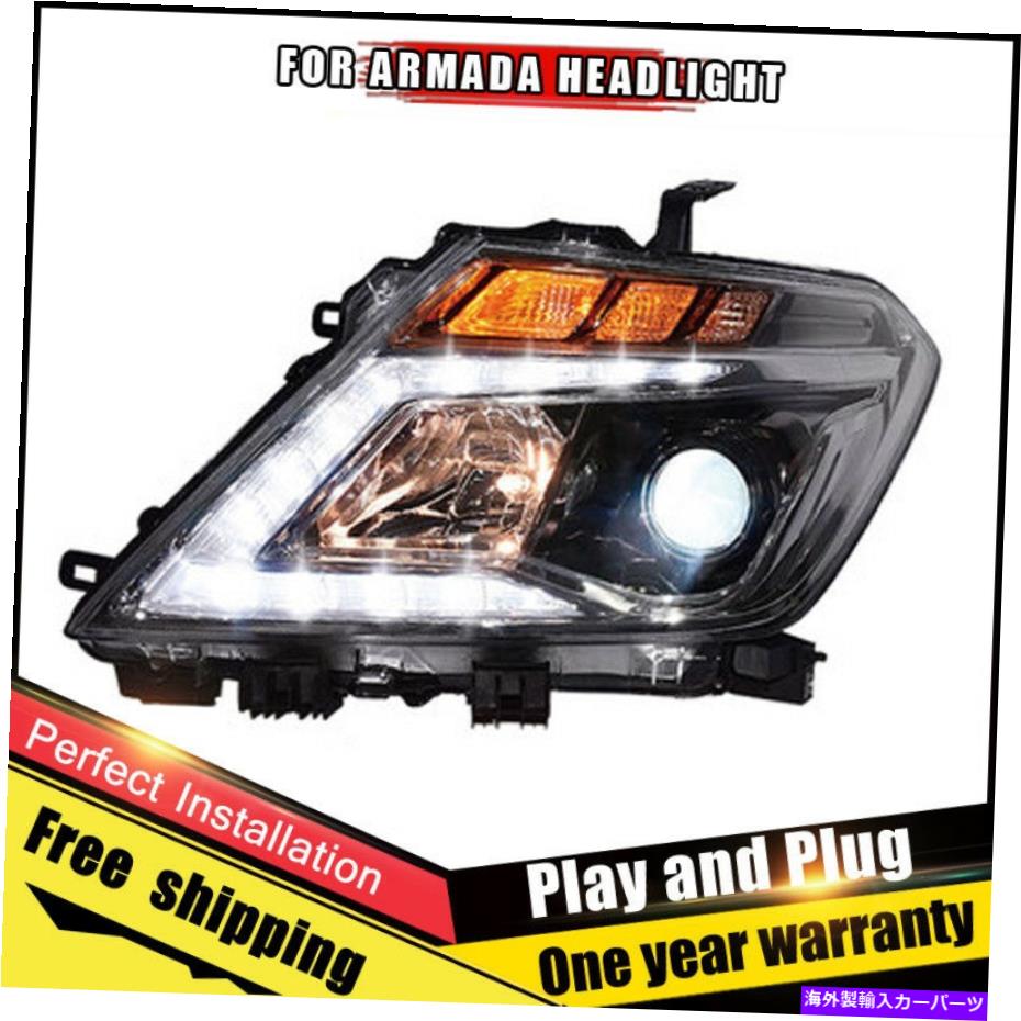 USヘッドライト 日産アルマダヘッドライトアセンブリバイキセノンレンズダブルビームHIDキット2017-2018 For Nissan armada Headlight assembly Bi-Xenon Lens Double Beam HID KIT 2017-2018【並行輸入品】|Us Custom Parts Shop USDM