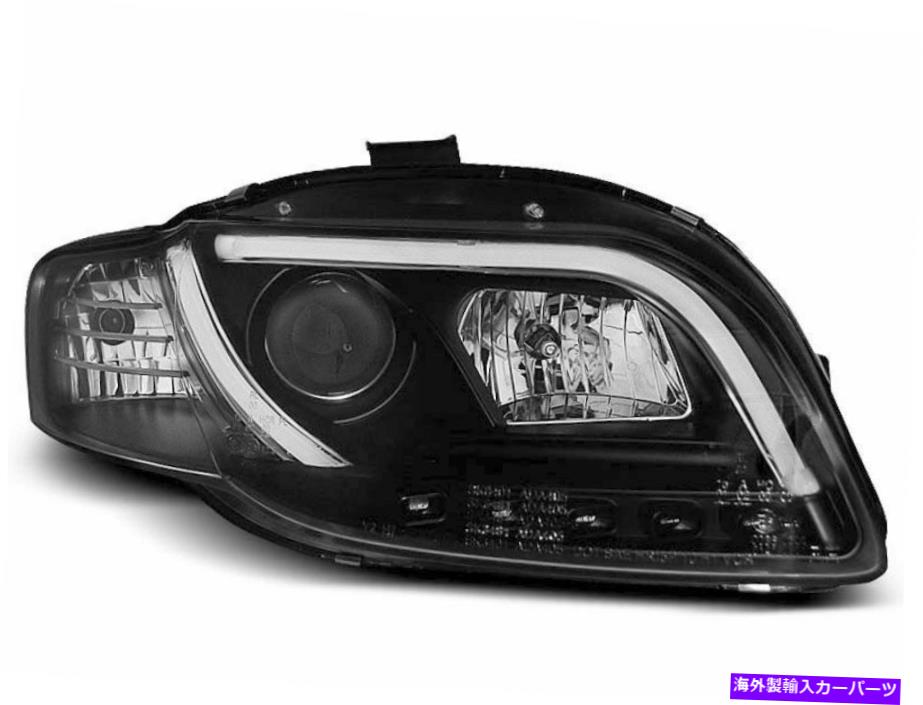 USヘッドライト A4 B7 04-08ブラック/レンズ/ LED昼間ランニングライトブラックオスラムXenaricスタイル A4 B7 04-08 Black/ Lens/ LED Daytime running light black Osram Xenaric Style【並行輸入品】｜Us Custom Parts Shop USDM