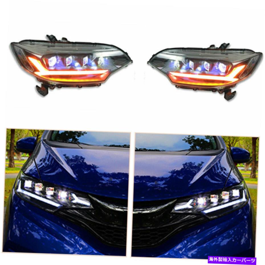 USヘッドライト FIT 2015-2020 LED DRLのためのLEDヘッドライトアセンブリ工場のヘッドライト LED Headlights Assembly For Fit 2015-2020 LED DRL Replace Factory Headlights【並行輸入品】