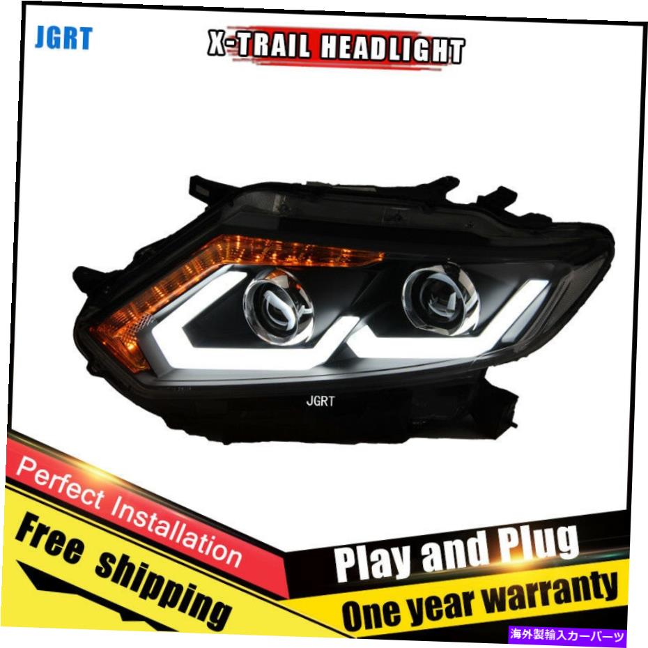 USヘッドライト 2pcS 2014-2016日産不正ヘッドライトバイキセノンレンズダブルビームHIDキット 2pcs 2014-2016 For Nissan Rogue Headlights Bi-Xenon Lens Double Beam HID KIT【並行輸入品】|Us Custom Parts Shop USDM