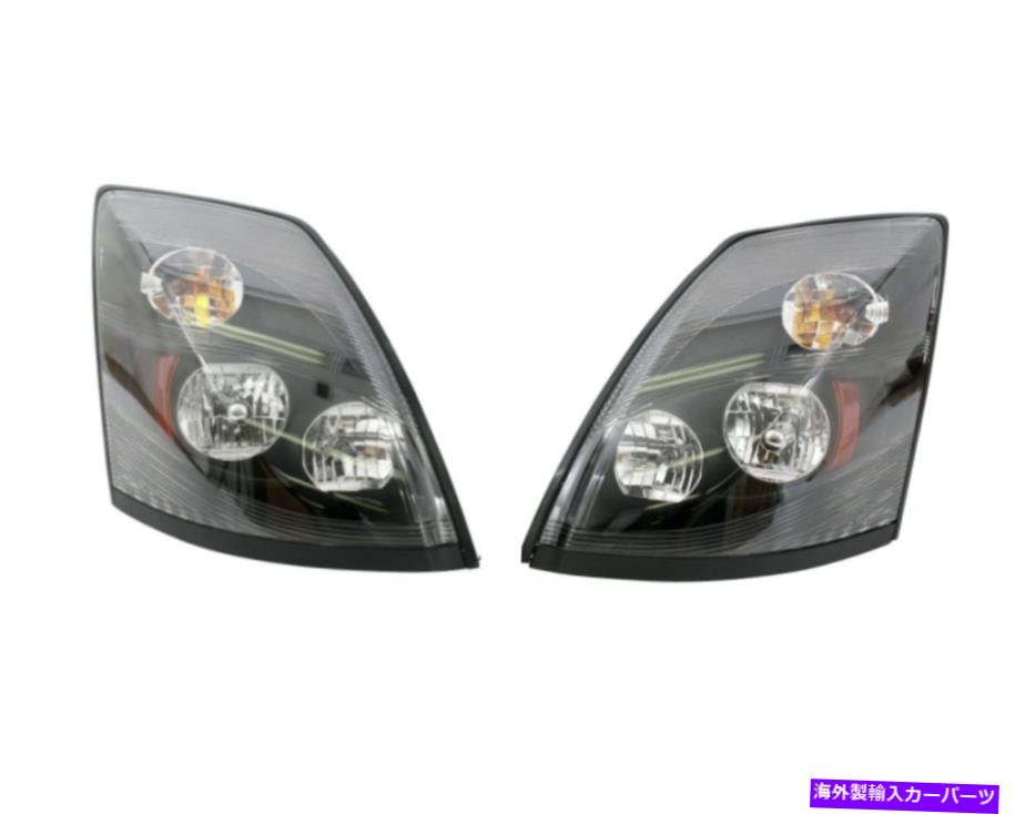 USヘッドライト VNLボルボLEDヘッドライト（L / R） - セット VNL Volvo LED Headlights (L/R) - SET【並行輸入品】