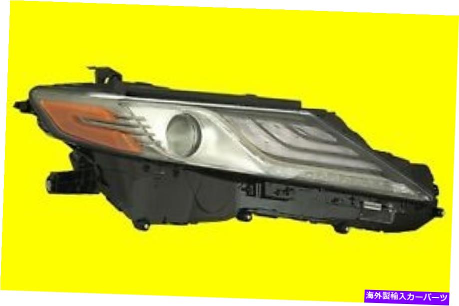 USヘッドライト Toyota Camry XSE 2018のためのクロムLED右ヘッドライト| 8111006D80~2503257 CHROME LED RIGHT HEAD LIGHT FOR TOYOTA CAMRY XSE 2018 | 8111006D80 TO2503257【並行輸入品】