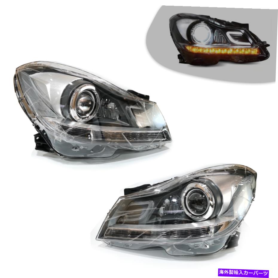 USヘッドライト 2012年13 14 Mercedes-Benz Facelift W204 C63 LEDキセノンヘッドライトL + Rセット FOR 2012 13 14 MERCEDES-BENZ FACELIFT W204 C63 LED XENON HEADLIGHTS L+R SET【並行輸入品】 106,922円
