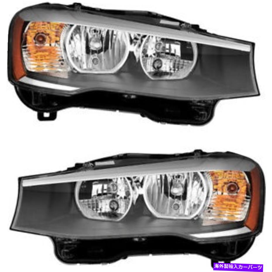 USヘッドライト Halogenヘッドライトヘッドライトアセンブリ2015-2018 BMW x 3 x 4の新しいペアセット Halogen Headlights Headlight Assembly NEW Pair Set For 2015-2018 BMW X3 X4【並行輸入品】 106,922円