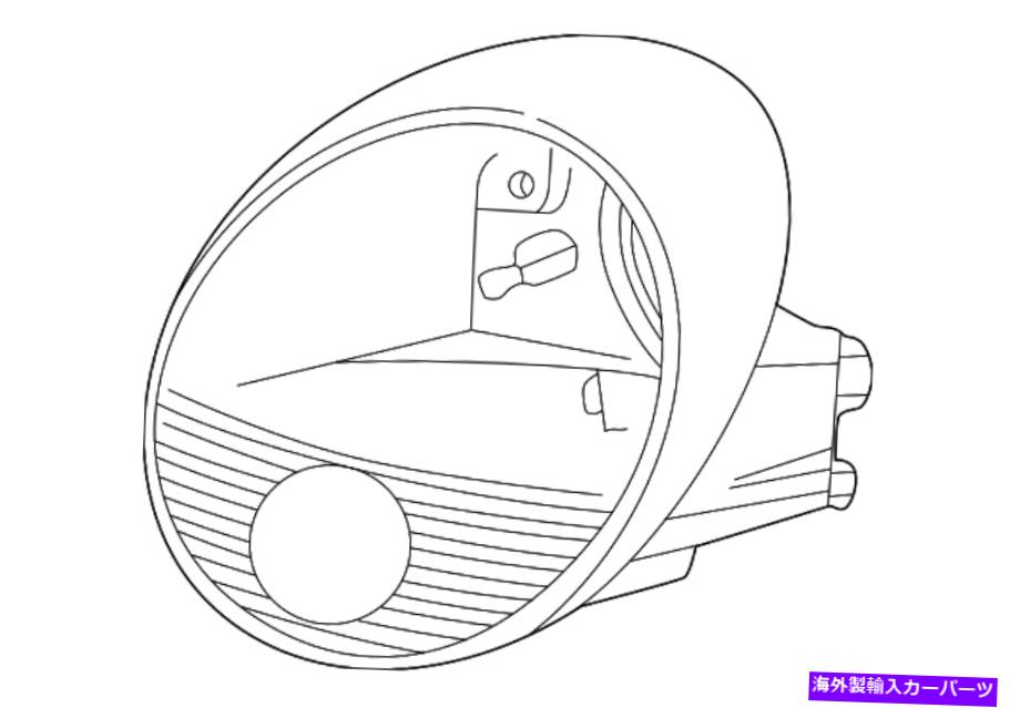 USヘッドライト 本物のフォードヘッドランプアセンブリ1W6Z-13008-AT Genuine Ford Headlamp Assembly 1W6Z-13008-AT【並行輸入品】