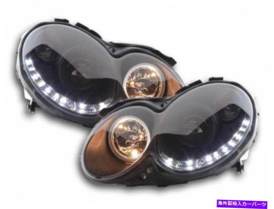 USヘッドライト 黒クリア夏ライトヘッドライトLED DRL用Mercedes CLKタイプW209 04-09 black clear Daylight headlight LED DRL FOR Mercedes CLK type W209 04-09【並行輸入品】|Us Custom Parts Shop USDM