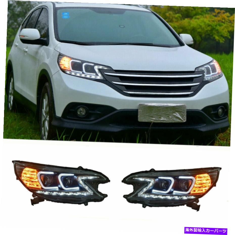 USヘッドライト Honda CR-V LEDヘッドライトプロジェクターLED HID DRLがOEMヘッドライトを置き換えます12-14 For Honda CR-V LED Headlights Projector LED HID DRL Replace OEM Headlight 12-14【並行輸入品】|Us Custom Parts Shop USDM