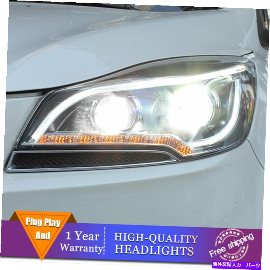 USヘッドライト フォードエスケープヘッドライト用ダブルレンズビームプロジェクターHID LED DRL 2013-2016 For Ford Escape Headlights Double Lens Beam Projector HID LED DRL 2013-2016【並行輸入品】｜Us Custom Parts Shop USDM