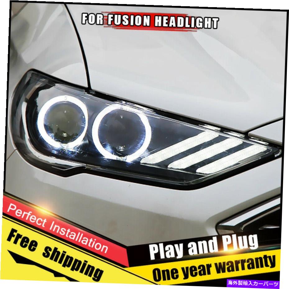 USヘッドライト フォードフュージョンヘッドライトアセンブリBi-XenonレンズダブルビームHIDキット2017-2020 For Ford Fusion Headlights assembly Bi-Xenon Lens Double Beam HID KIT 2017-2020【並行輸入品】｜Us Custom Parts Shop USDM
