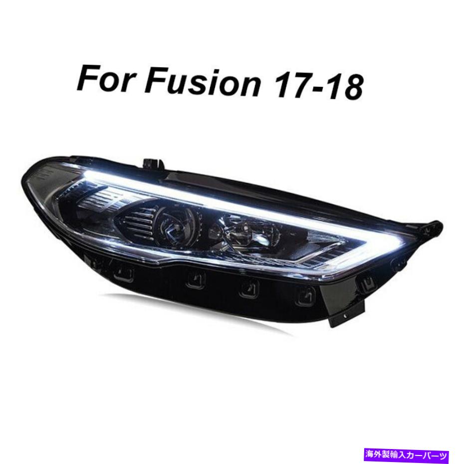 USヘッドライト Ford Fusion 2017-2018ヘッドライトアセンブリBi-XenonレンズダブルビームHIDキット For Ford Fusion 2017-2018 Headlights assembly Bi-Xenon Lens Double Beam HID KIT【並行輸入品】
