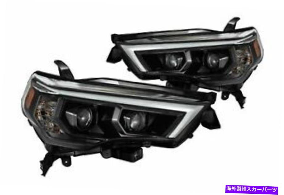USヘッドライト Toyota 4Runner 14-20 - ChromeのためのAlpharex LEDのヘッドライト AlphaRex LED Headlights For Toyota 4Runner 14-20 - Chrome【並行輸入品】｜Us Custom Parts Shop USDM 112,701円
