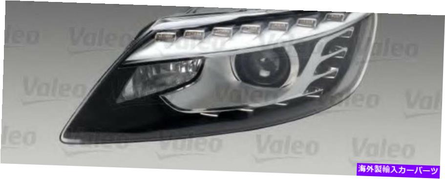 USヘッドライト Bi-Xenon DayTime Ringsing Light DRL LED Audi Q7の左サイドヘッドライト09から bi-xenon daytime running lights DRL LED LEFT side headlight FOR AUDI Q7 from 09-【並行輸入品】