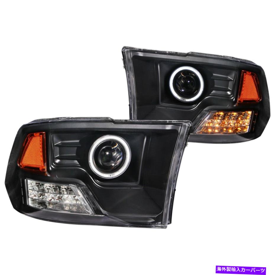 USヘッドライト Anzo USA 111159プロジェクターヘッドライトセットW / Halo. Anzo USA 111159 Projector Headlight Set w/Halo【並行輸入品】