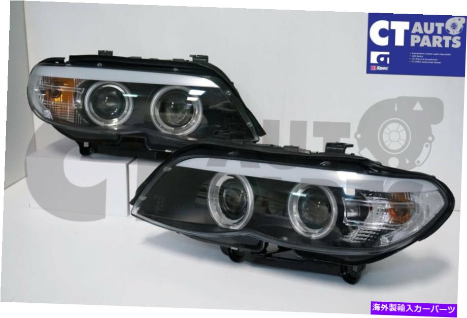 USヘッドライト CCFL Angel-EyesプロジェクターヘッドライトBMW X5 E53 04-06 LCIフェイスリフトヘッドライト CCFL Angel-Eyes Projector Head Lights BMW X5 E53 04-06 LCI face-lift Headlights【並行輸入品】｜Us Custom Parts Shop USDM 134,374円