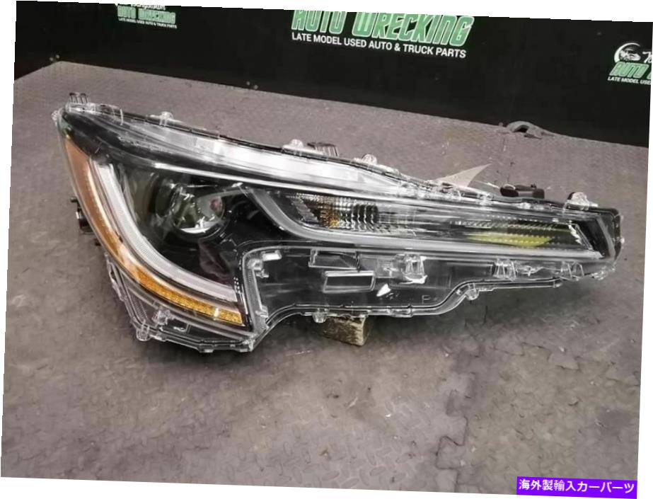 USヘッドライト 17 18 19 19トヨタカローラSE XSEセダンヘッドライトヘッドランプ右乗客 17 18 19 Toyota Corolla SE XSE Sedan Headlight Headlamp RIGHT PASSENGER【並行輸入品】