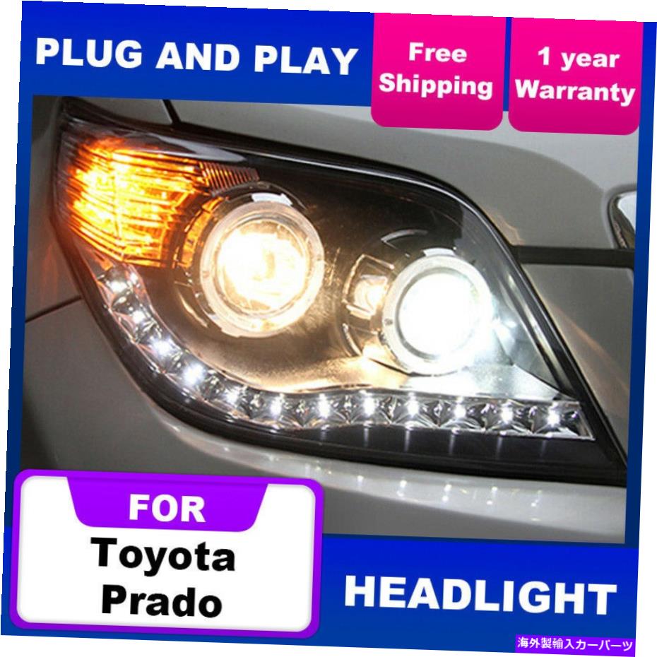 USヘッドライト トヨタプラドのヘッドライト2700 FJ150バイキセノンレンズダブルビームHID 2009-2013 Headlights for Toyota Prado 2700 FJ150 Bi-Xenon Lens Double Beam HID 2009-2013【並行輸入品】|Us Custom Parts Shop USDM
