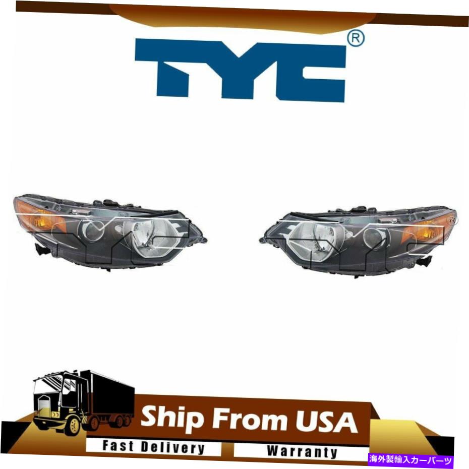 USヘッドライト Acura 2009-2014用TYC左ヘッドライトヘッドランプアセンブリキット TYC Left Right Headlight Headlamp Assembly Kit For Acura 2009-2014【並行輸入品】｜Us Custom Parts Shop USDM