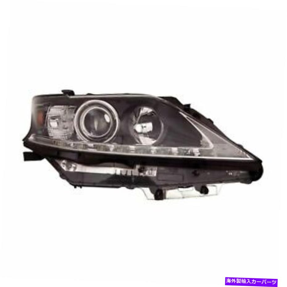 USヘッドライト LX2519157C新しい交換の乗客隠しヘッドライトレンズ/ハウジングのフィット13-15 RX350 LX2519157C New Replacement Passenger HID Headlight Lens/Housing Fits 13-15 RX350【並行輸入品】