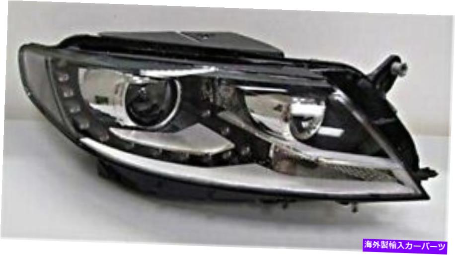 USヘッドライト Bi-Xenon Crystalクリアヘッドライト左フィットVW CC 358クーペ2011- Bi-Xenon Crystal Clear Headlight Left Fits VW Cc 358 Coupe 2011-【並行輸入品】