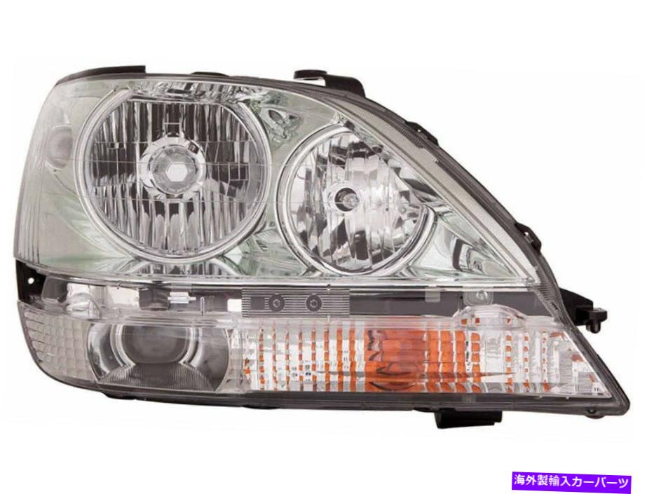 USヘッドライト 2001年 - 2003年RX300 SUVキセノンHID右助手席側 Headlight Replacement for 2001 - 2003 RX300 SUV Xenon HID Right Passenger Side【並行輸入品】|Us Custom Parts Shop USDM