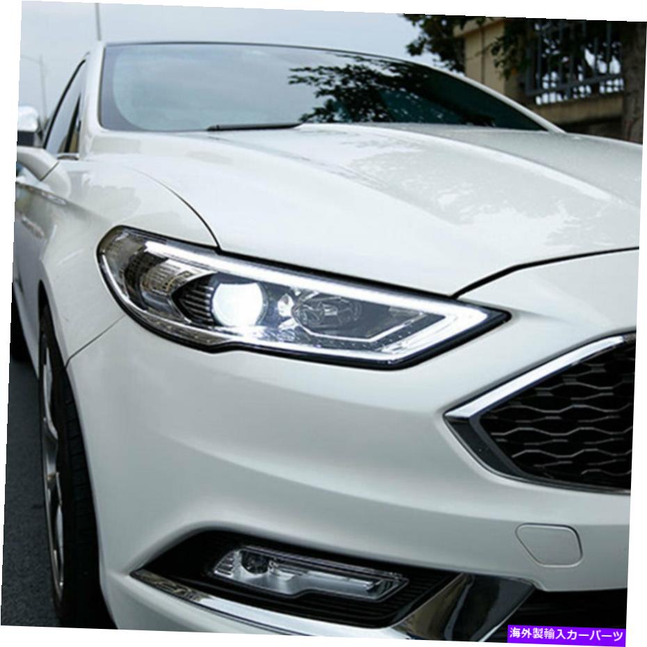 USヘッドライト Ford Fusion 2017-2020ヘッドライトダブルキセノンビームHIDプロジェクターLED DRL For Ford Fusion 2017-2020 Headlights Double Xenon Beam HID Projector LED DRL【並行輸入品】｜Us Custom Parts Shop USDM