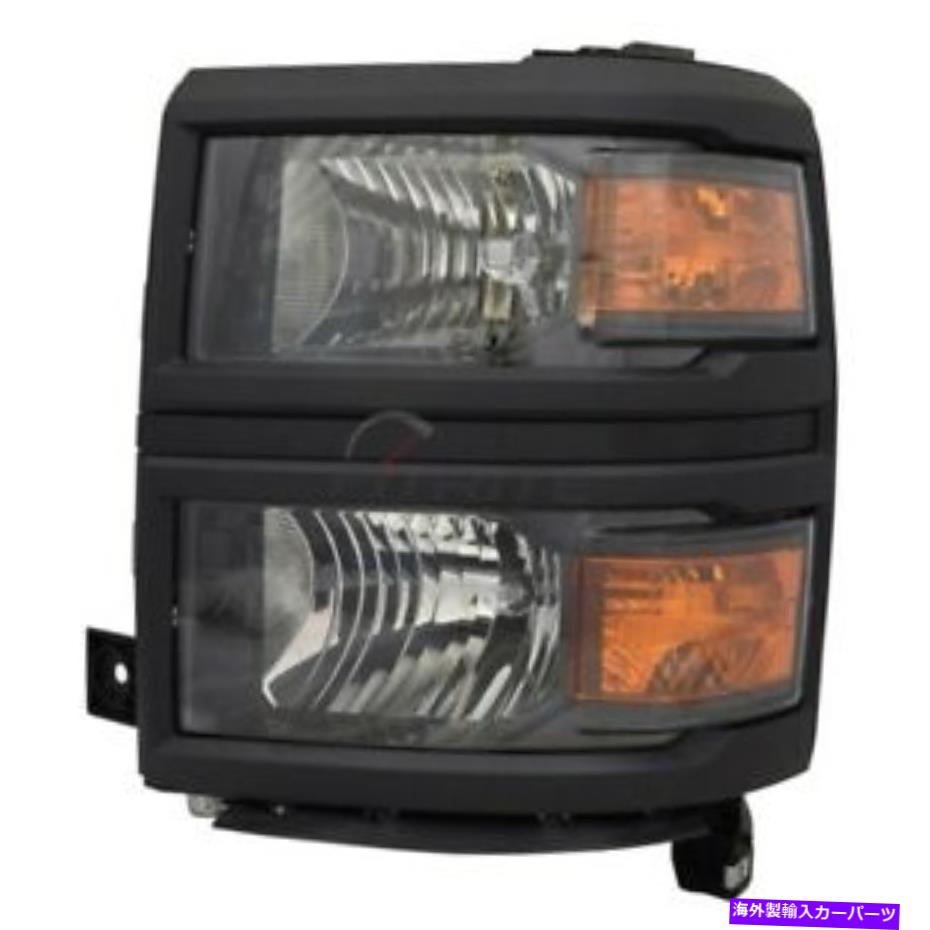USヘッドライト 新しいLHハロゲンヘッドライトアセンブリ収容シボレーシルバードー1500 2015 GM2502395 NEW LH HALOGEN HEADLIGHT ASSEMBLY FITS CHEVROLET SILVERADO 1500 2015 GM2502395【並行輸入品】 104,031円