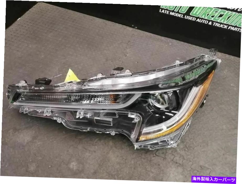 USヘッドライト 17 18 18 19トヨタカローラSE XSEセダンヘッドライトヘッドランプ左ドライバー 17 18 19 Toyota Corolla SE XSE Sedan Headlight Headlamp Left Driver【並行輸入品】