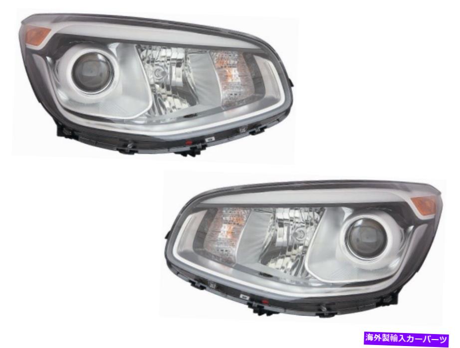 USヘッドライト Kia Soul 2014 2015 2016 2016 Halogenヘッドライトヘッドランプセット - ペア Fit for KIA SOUL 2014 2015 2016 HALOGEN HEADLIGHT HEAD LAMPS SET - PAIR【並行輸入品】｜Us Custom Parts Shop USDM