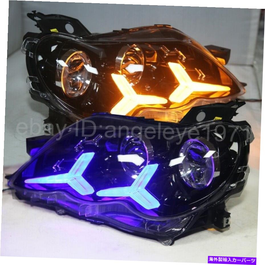 USヘッドライト TYレイズ/マークX LEDヘッドライト2005-2009年LFのためのLEDフロントランプ LED Front lamps For TY REIZ / Mark X LED Head Light 2005-2009 year LF【並行輸入品】