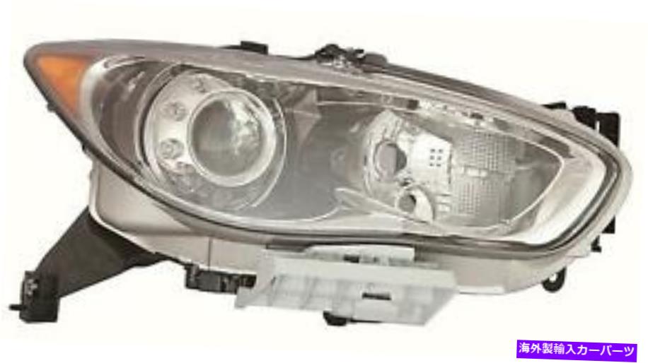USヘッドライト 2014年2015年INFINITI Q60 /ハイブリッドJX35 HIDヘッドライト旅客右側 For 2014 2015 Infiniti Q60/Hybrid|Jx35 HID Headlight Passenger Right Side【並行輸入品】