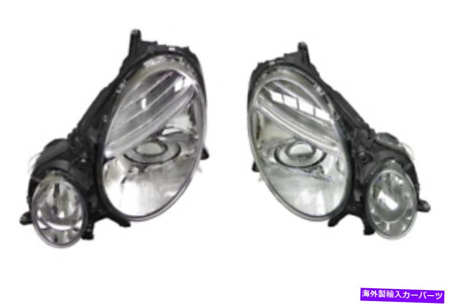 USヘッドライト メルセデス2007 - 2009 E320 E350 E550 E63 2XハロゲンヘッドライトアセンブリHELLA NEW Mercedes 2007 - 2009 e320 e350 e550 e63 2x Halogen Headlight Assembly Hella new【並行輸入品】