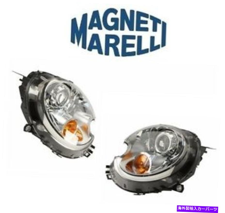USヘッドライト ミニクーパーR52のセットの2ヘッドライトアセンブリのセットBi-Xenon OEM Magneti Marelli For Mini Cooper R52 Set Of 2 Headlights Assembly Bi-Xenon OEM Magneti Marelli【並行輸入品】