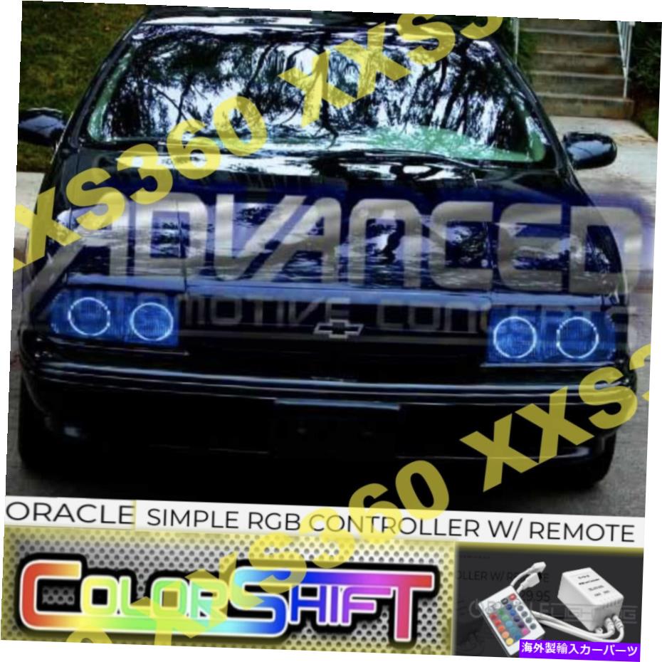 USヘッドライト Oracle Halo Headlights Chevrolet Caprice / Impala 91-96 ColorShift Simple W / Remote ORACLE Halo HEADLIGHTS Chevrolet Caprice/Impala 91-96 COLORSHIFT Simple w/remote【並行輸入品】|Us Custom Parts Shop USDM