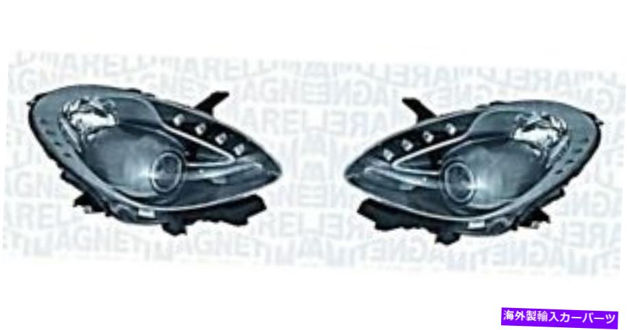 USヘッドライト Alfa Romeo Giulietta 940 50530878用ヘッドライトペア50530878 50530890 Magneti Marelli Headlight Pair For ALFA ROMEO Giulietta 940 50530878 50530890 MAGNETI MARELLI【並行輸入品】