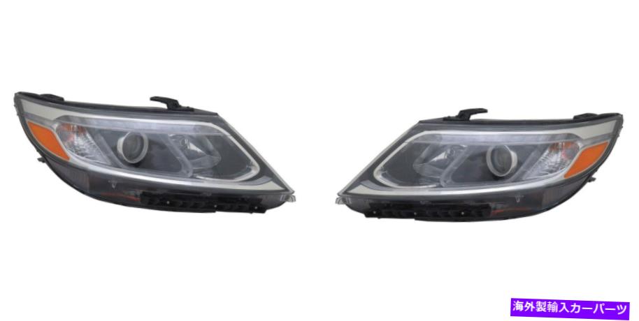 USヘッドライト 2014-2015 Kia Sorento EX SXのための運転手及び助手席側ハロゲンヘッドライト Driver & Passenger Side Halogen Headlight For 2014-2015 Kia Sorento EX SX【並行輸入品】｜Us Custom Parts Shop USDM