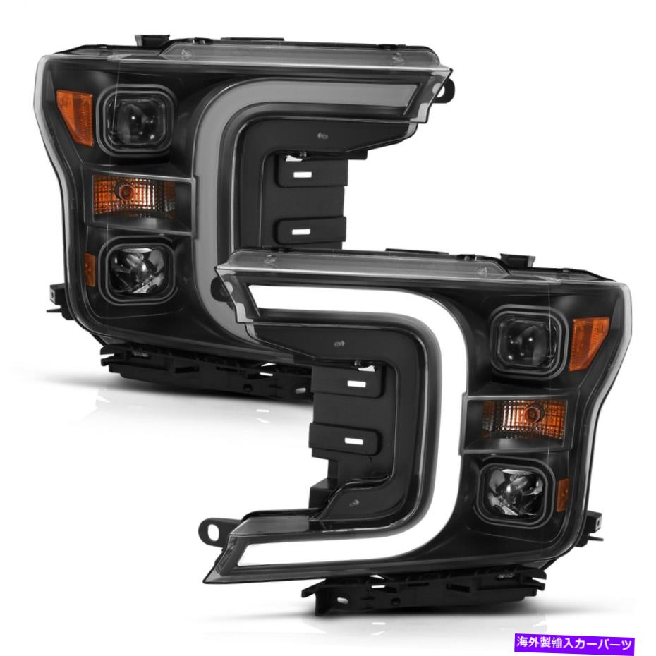 USヘッドライト Anzo USA 111398プロジェクターヘッドライトセット18-19 F-150 Anzo USA 111398 Projector Headlight Set Fits 18-19 F-150【並行輸入品】