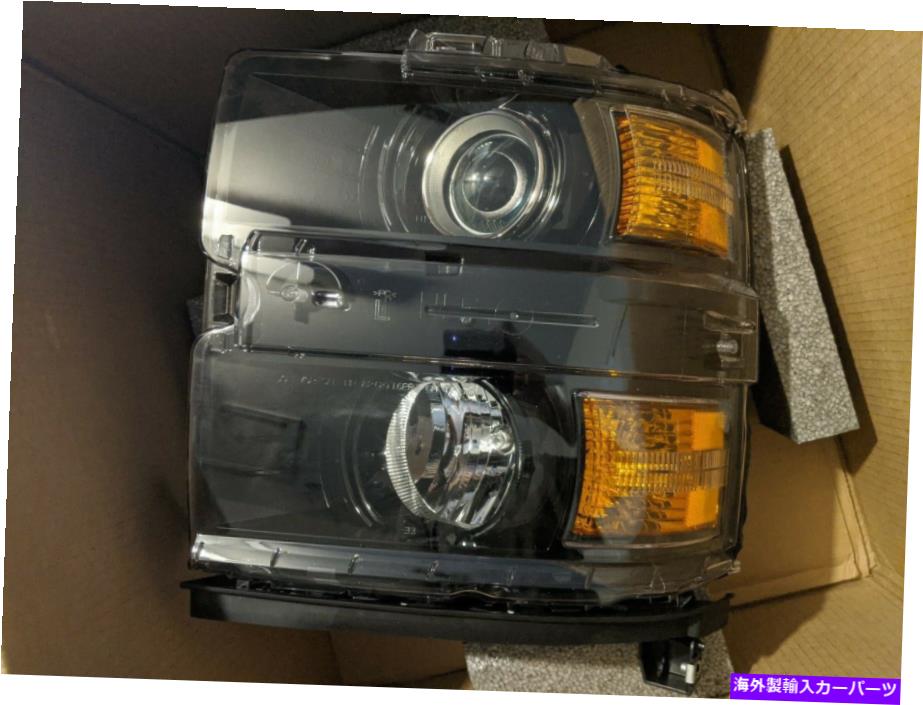 USヘッドライト 2015 - 2019 Chevy Silverado 2500-3500 HD左ドライバーヘッドライト未塗装 2015 - 2019 Chevy Silverado 2500-3500 HD Left Driver Headlight UNPAINTED New【並行輸入品】｜Us Custom Parts Shop USDM