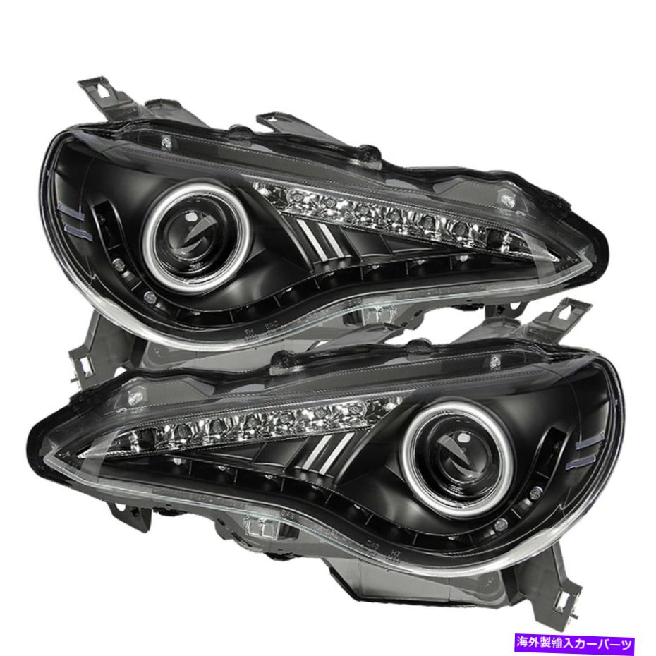 USヘッドライト Spyder Auto 5075475 DRL LEDプロジェクターヘッドライトは13-14 Brzに収まります Spyder Auto 5075475 DRL LED Projector Headlights Fits 13-14 BRZ【並行輸入品】｜Us Custom Parts Shop USDM