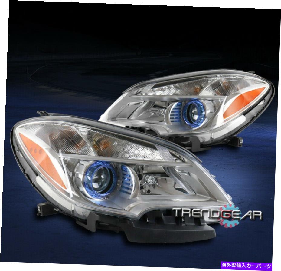 USヘッドライト 13-16 Buick Encoreの交換用クロムプロジェクターヘッドライトヘッドランプアセンブリ FOR 13-16 BUICK ENCORE REPLACEMENT CHROME PROJECTOR HEADLIGHTS HEADLAMP ASSEMBLY【並行輸入品】