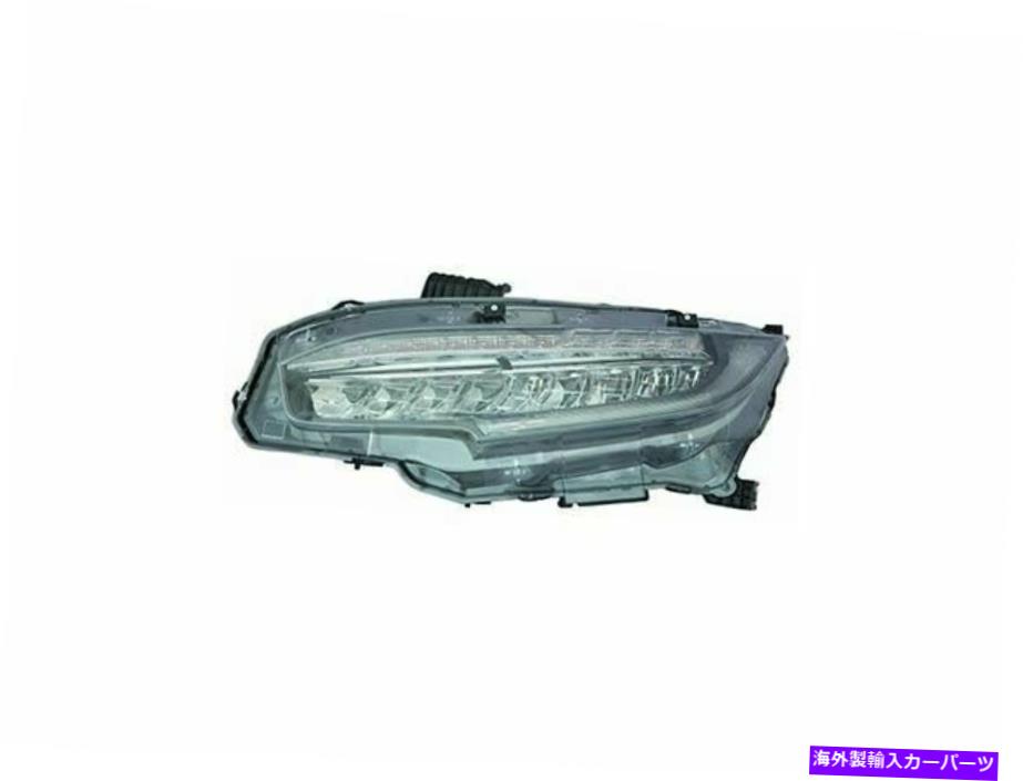 USヘッドライト 2016-2019 Honda Civic Headlightアセンブリの距離 - ドライバーサイド44575-11-2017 For 2016-2019 Honda Civic Headlight Assembly Left - Driver Side 44575YM 2017【並行輸入品】|Us Custom Parts Shop USDM