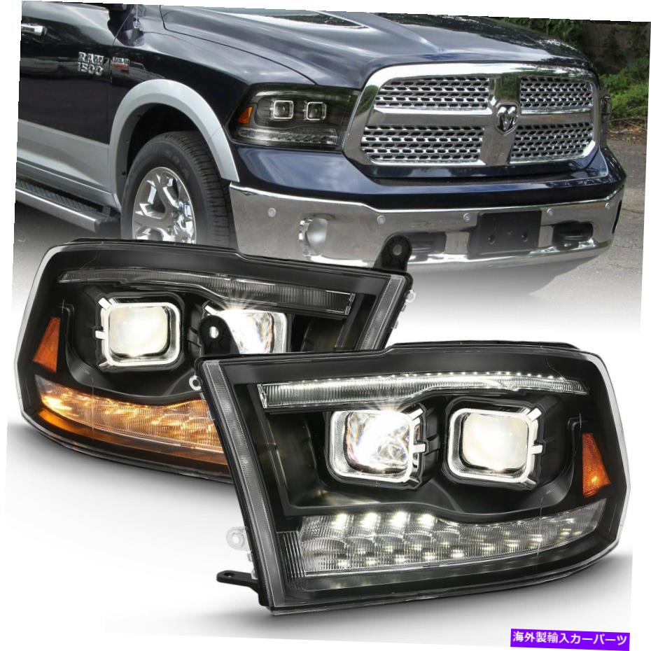 USヘッドライト Anzo USA 111442プロジェクターヘッドライトセットフィット09-18 1500 RAM 1500 RAM 2500 Anzo USA 111442 Projector Headlight Set Fits 09-18 1500 2500 Ram 1500 Ram 2500【並行輸入品】|Us Custom Parts Shop USDM