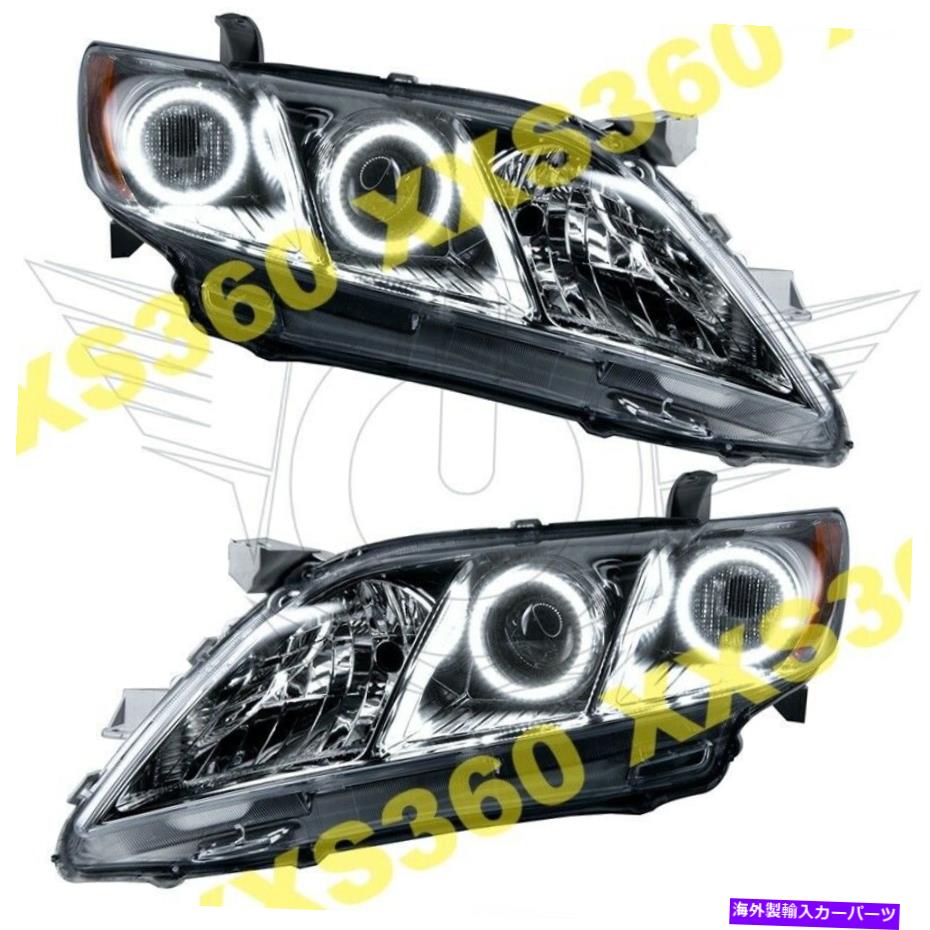 USヘッドライト トヨタカムリー07-09ホワイトLED天使悪魔の目のためのOracle Haloヘッドライト ORACLE Halo HEADLIGHTS for Toyota Camry 07-09 WHITE LED Angel Demon Eyes【並行輸入品】｜Us Custom Parts Shop USDM