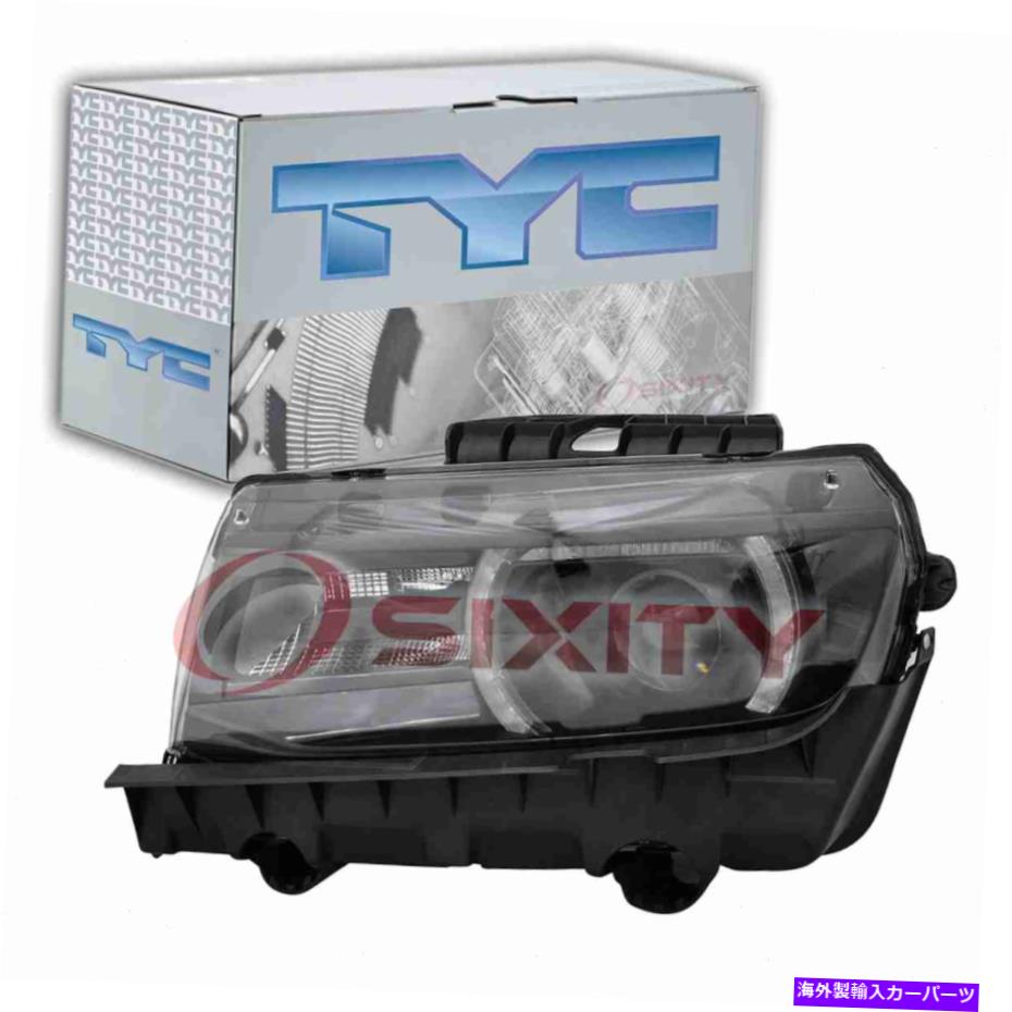 USヘッドライト TYC左ヘッドライトアセンブリは、2014-2015シボレーカマロ電気TP TYC Left Headlight Assembly for 2014-2015 Chevrolet Camaro Electrical tp【並行輸入品】