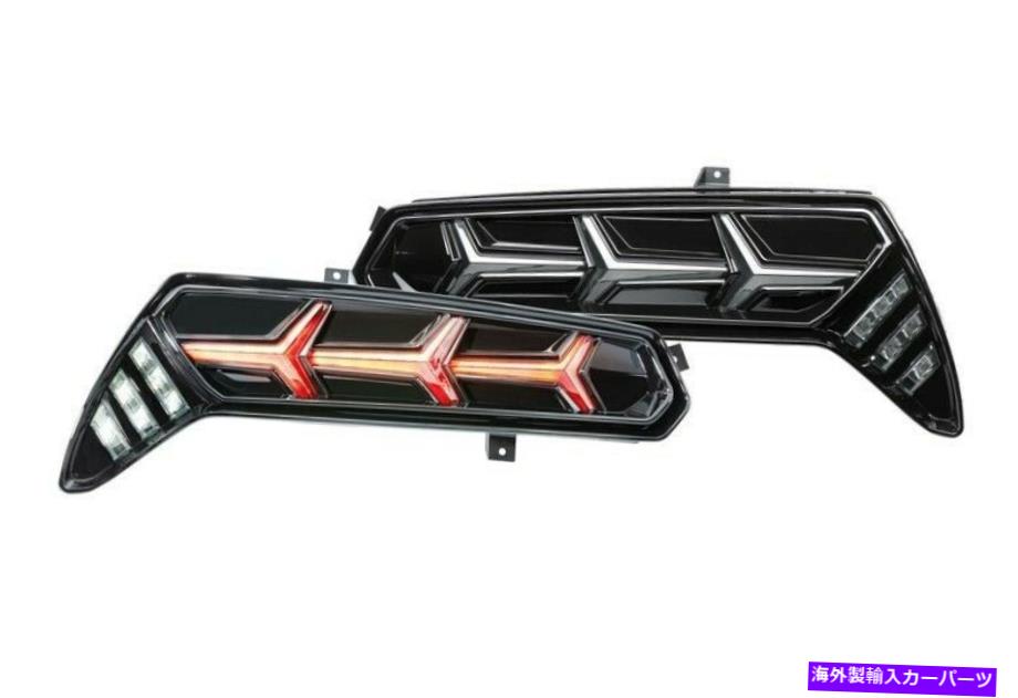 USヘッドライト 森本XB LEDプラグ＆プレイテールライト14~19シボレーコルベットC7。 \