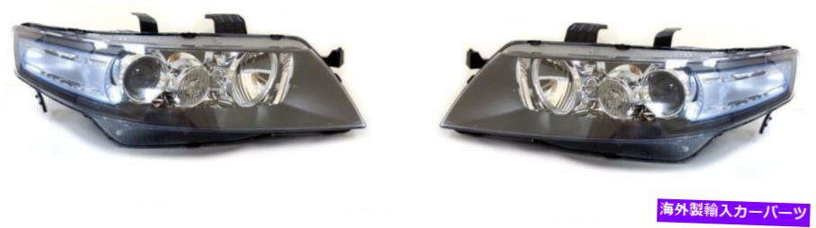 USヘッドライト ホンダアコードAcura TSXヘッドライト左右ペアNew 2006-08 FaceLift Depo LHD Honda Accord Acura TSX HEADLIGHT LEFT RIGHT PAIR NEW 2006-08 FACELIFT DEPO LHD【並行輸入品】