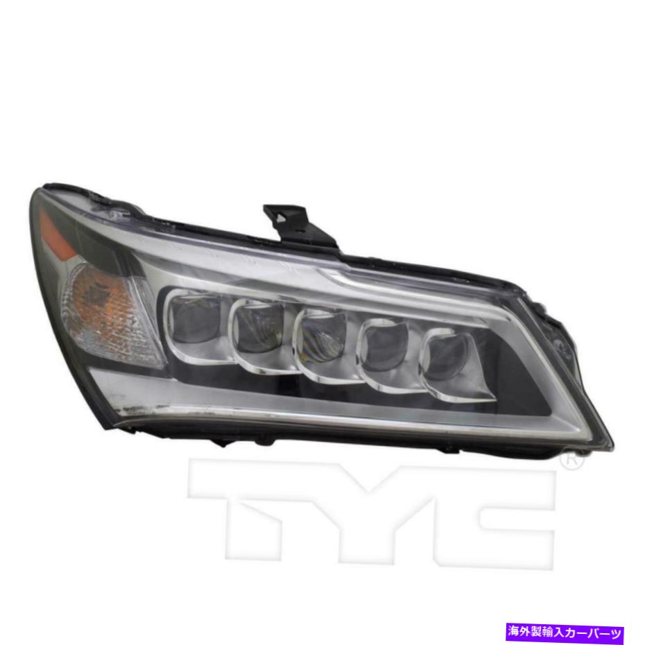 USヘッドライト Headlightは2016年のMDXの新しいカーパで在庫がある在庫がある Headlight Fits 2016 Mdx New CAPA AM Assy In Stock Premium Right【並行輸入品】