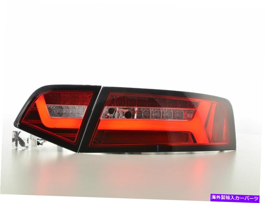 USヘッドライト Audi A6セダン09-11のための赤い明確な色の仕上げLEDライトバーテールリアライト red clear color finish LED lightbar tail rear lights for Audi A6 Sedan 09-11【並行輸入品】 103,309円