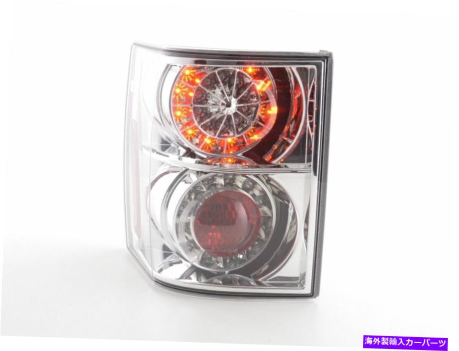 USヘッドライト クロムクリアLEDテールリアライトLEDランドローバーレンジローバー02- CHROME clear LED tail rear lights LED turn for Land Rover Range Rover 02-【並行輸入品】｜Us Custom Parts Shop USDM