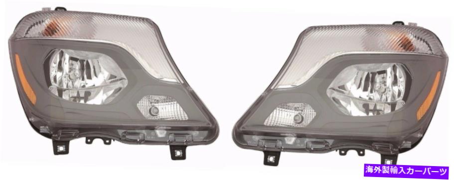 USヘッドライト FreightLiner Sprinter 2014 2015ヘッドライトヘッドランプセット - ペア FREIGHTLINER SPRINTER 2014 2015 HEADLIGHTS HEAD LAMPS SET - PAIR【並行輸入品】|Us Custom Parts Shop USDM