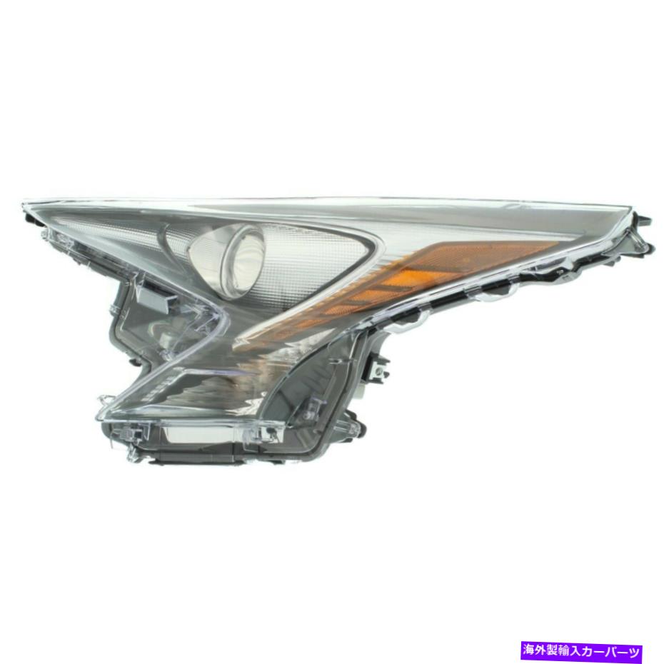 USヘッドライト Prius 16-18から2502248のためのヘッドライトランプ左側の運転者LH 8107047711-PFM Headlight Lamp Left Hand Side Driver LH for Prius 16-18 TO2502248 8107047711-PFM【並行輸入品】
